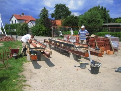 prefab gewelven beltruimte - molen Bataaf